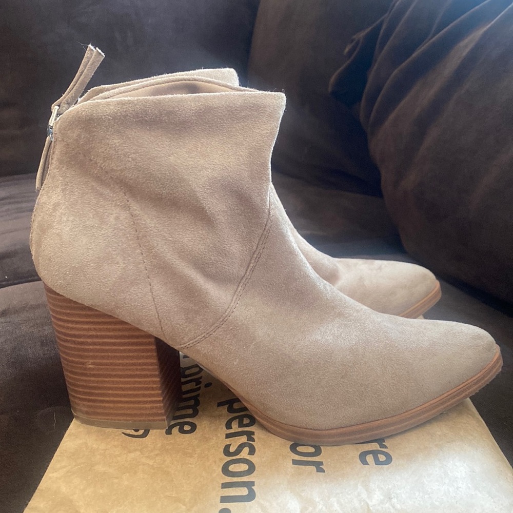 Indigo Booties! Size 8.5!
